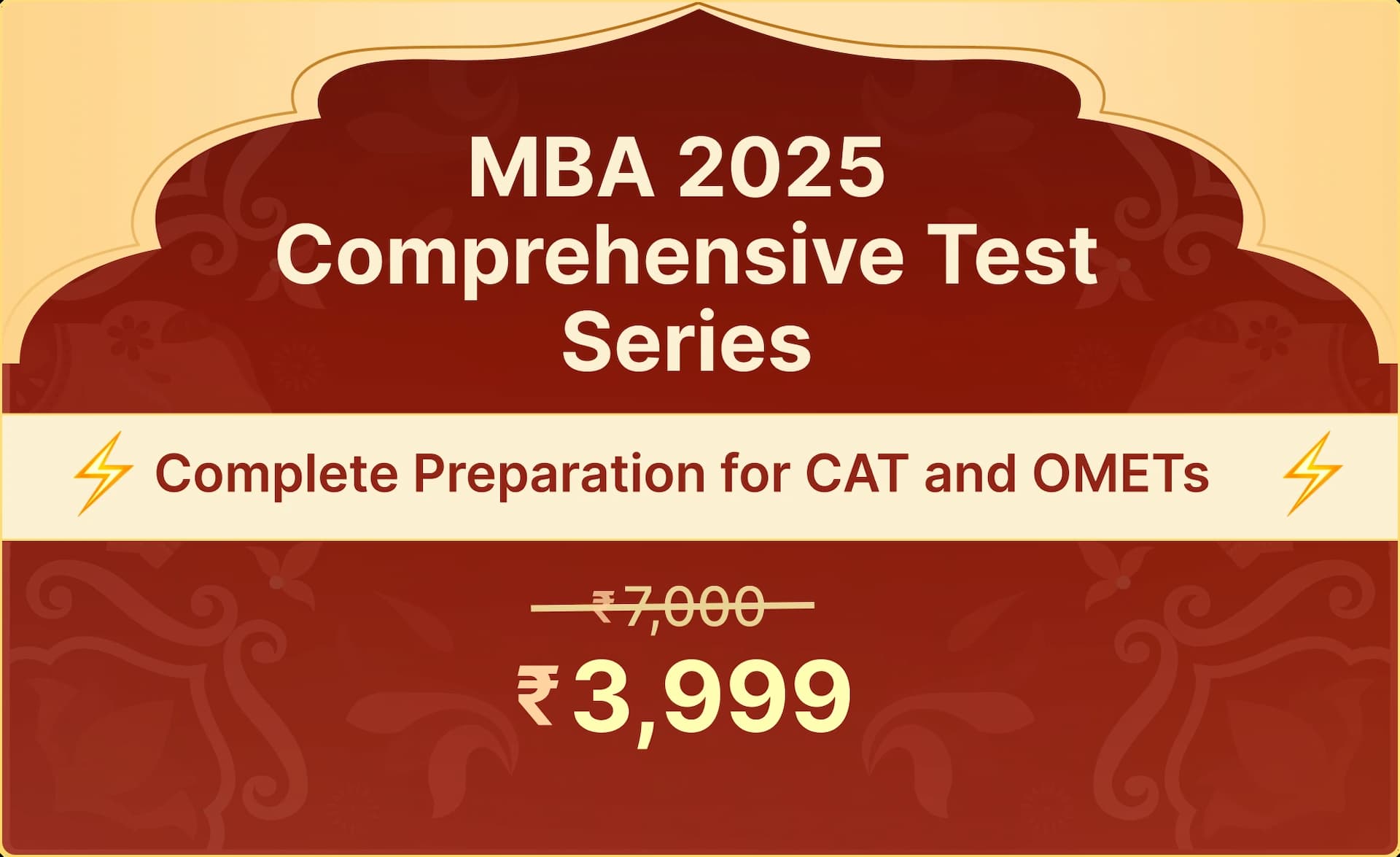 MBA 2025 Comprehensive Test Series