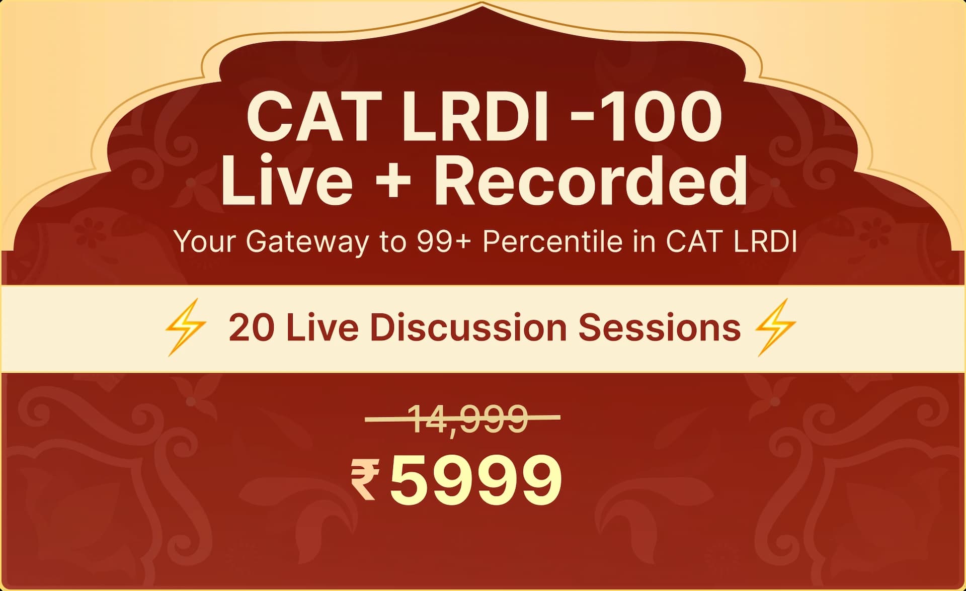 CAT LRDI 100 Live Sessions