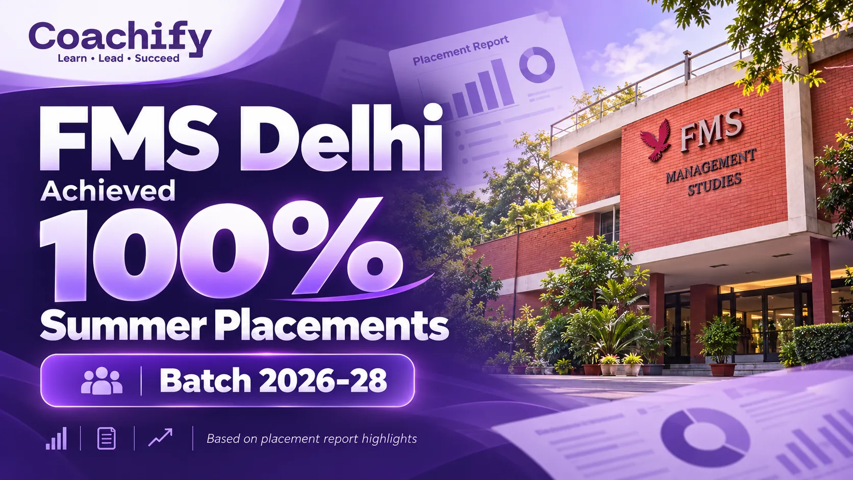 FMS Delhi Summer Placements: Stipend & recruiters